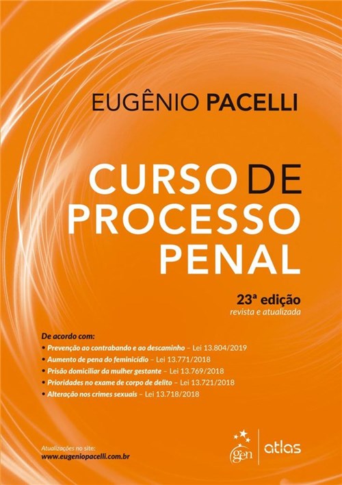 Curso de Processo Penal - Pacelli - Atlas