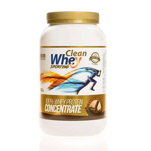 CW Concentrate Sporting Cacau Belga 900g - Clean Whey