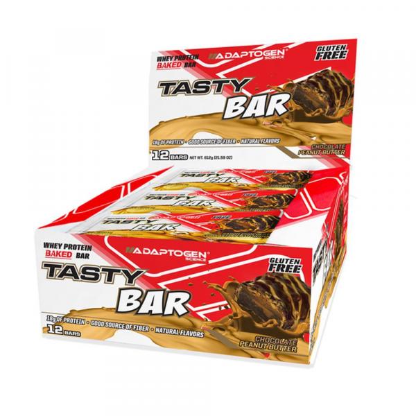 Cx 12 Un Tasty Bar Chocolate Peanut Butter 51G - Adaptogen