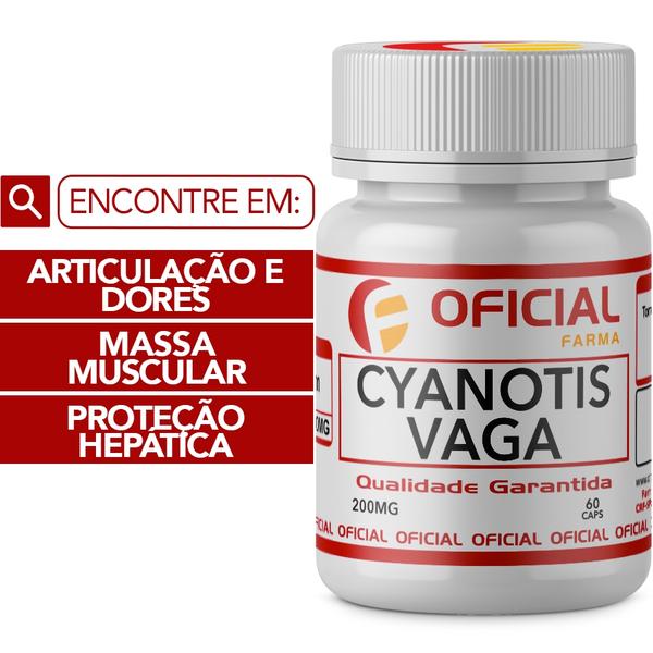 Cyanotis Vaga 200Mg 60 Cápsulas - Oficialfarma