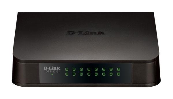 D-link Switch 16 Portas Fast Ethernet Des-1016a