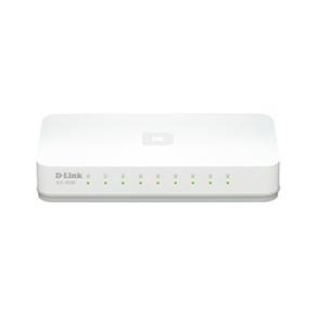 D-Link Switch 8- Portas Fast Ethernet DES-1008A - Branco