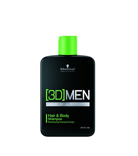 3D Men Shampoo Cabelo e Corpo 250ml