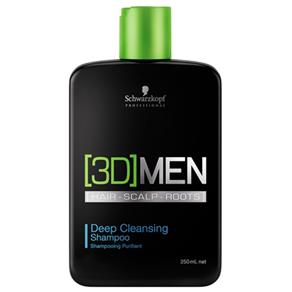 3D-Men Shampoo Deep Cleansing 250Ml