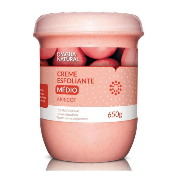 Dagua Natural Creme Esfoliante Apricot Media Abrasão 650g