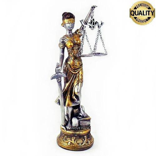 Tudo sobre 'Dama da Justiça Direito Deusa Têmis Estatua Resina - 30cm'