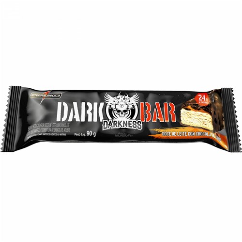 Dark Bar Darkness 90g Doce de Leite com Chocolate Chip - Integralmedica