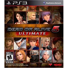 Dead Or Alive 5 Ultimate em Ingles para Ps3 Koei Tecmo