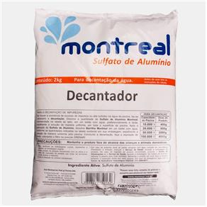 Decantador Sulfato de Alumínio 2Kg Montreal