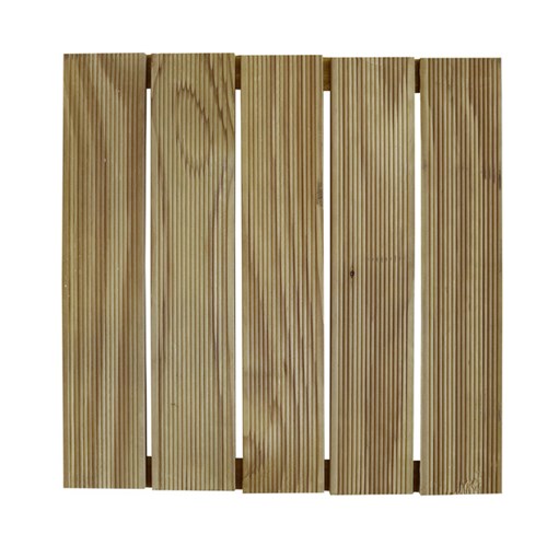 Tudo sobre 'Deck Modular Madeira Pinus Autoclavado 50x50cm Madvei'