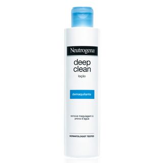 Deep Clean Loção Demaquilante Neutrogena - Demaquilante 200ml