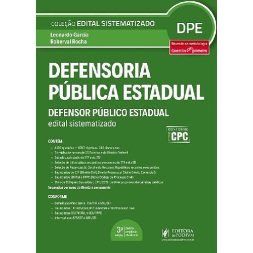 Defensoria Publica Estadual - Juspodivm