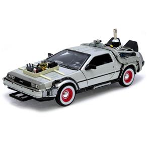 Delorean Time Machine Back To The Future III Welly 1:24