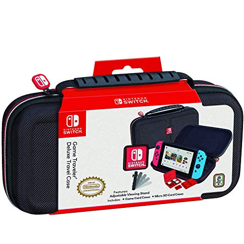 Deluxe Game Travel Case All Black - Switch