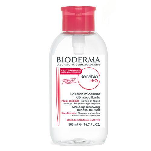 Demaquilante Bioderma - Sensibio H2o Solução Micelar Pump Reverse