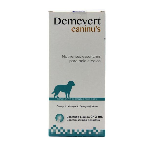 Demevert Caninus 240ml Avert Suplemento para Pele Cães