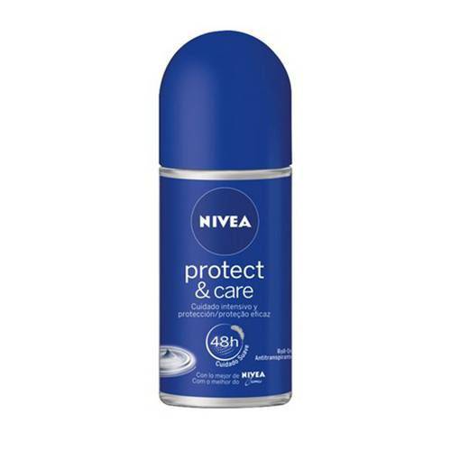 Desodorante Rollon Nivea Protect Care com 50 Ml