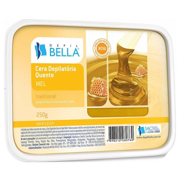 Depil Bella Cera Depilatória Mel - 250g