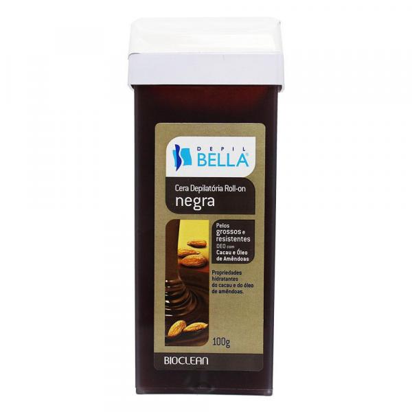 Depil Bella Cera Depilatória Roll-On Negra 100g