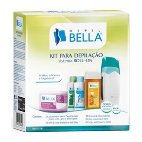 Depil Bella Kit para Depilação Sistema Roll-On - Bivolt