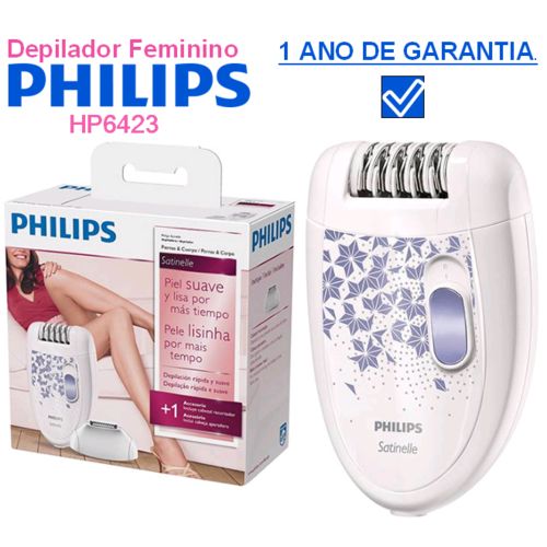 Depilador Elétrico Philips Satinelle HP6423