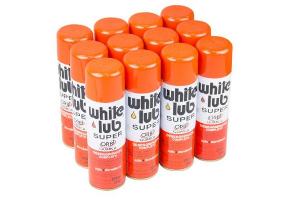 Desengripante Spray White Lub Super 300 Ml com 12 Unidades-Orbi-146-12