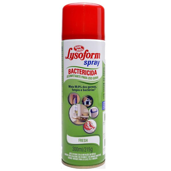Desinfetante Lysoform Spray Fresh 300ml - Bombril