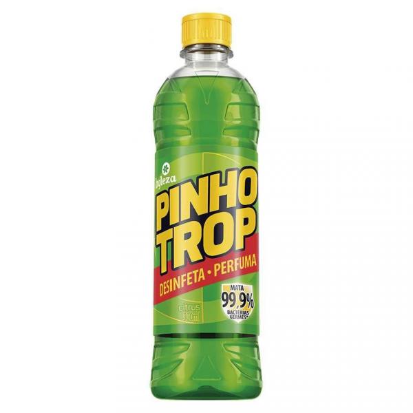Desinfetante Pinho Trop 12frascos 500ml Citrus - Ingleza