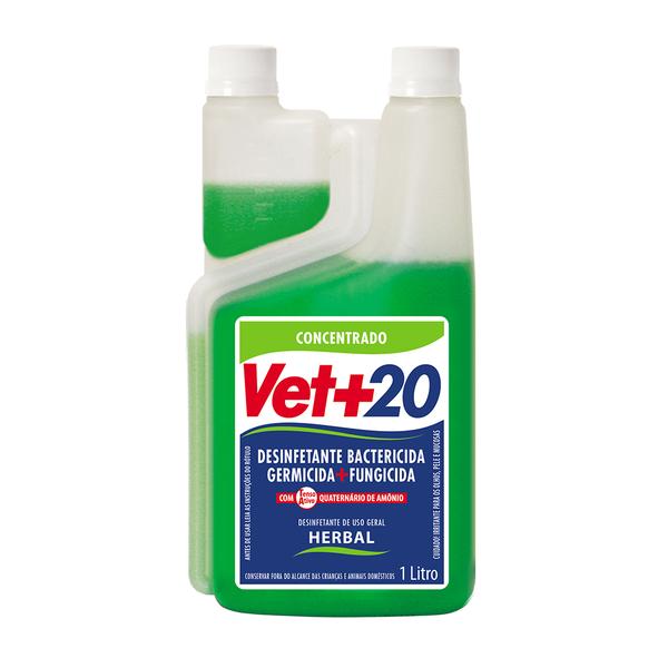Desinfetante Vet+20 Bactericida - Herbal