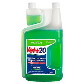Desinfetante Vet+20 Herbal Bactericida 2L