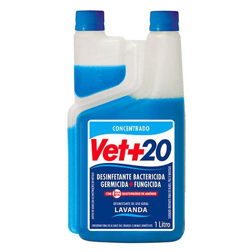 Desinfetante Vet+20 Lavanda Bactericida - 1L