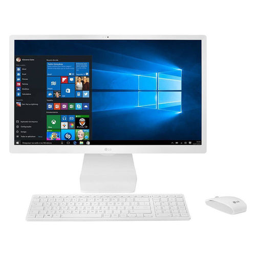 Desktop All In One Lg Intel Core I3 4gb 1tb Led 23,8 Windows 10 com Tv Digital 24v570-c.bj21p1 - Lg