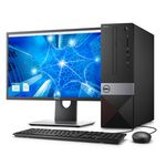 Desktop Dell Vostro VST-3470-A50M 8ª Geração Intel Core I5 8GB 256GB SSD Windows 10 Pro TPM 2.0 Mon