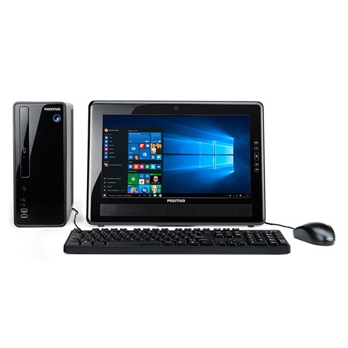 Desktop Positivo Stilo Ds3515 Intel® Dual Core, 2gb, 320gb, Windows 10, Monitor 15,6 Polegadas