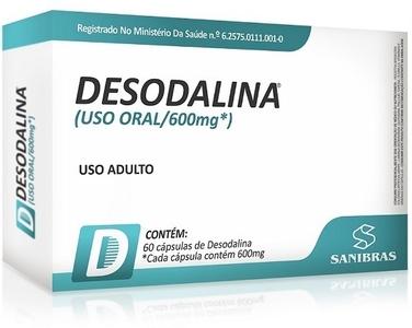 Desodalina - Sanibras - 60 Caps