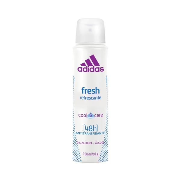 Desodorante Aerosol Adidas Feminino 48h - Fresh 150ml