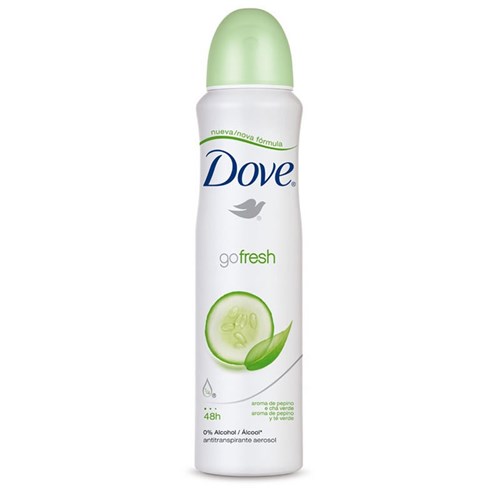 Desodorante Aerosol Antitranspirante Dove Go Fresh 100G