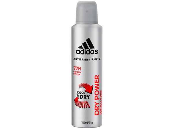 Desodorante Aerosol Antitranspirante Masculino - Adidas Dry Power Cool Dry 150ml