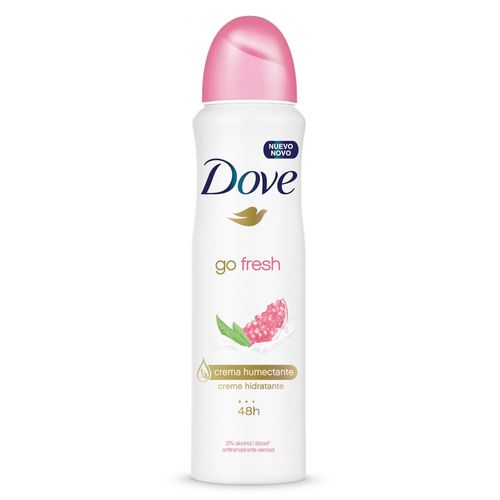 Tudo sobre 'Desodorante Aerosol Dove Go Fresh Romã 150ml'