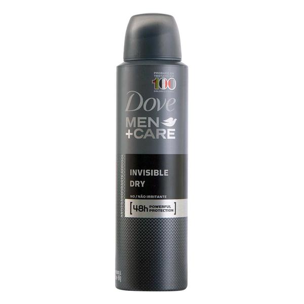 Desodorante Aerosol Dove Men Invisble Dry 150Ml - Dove Men Care