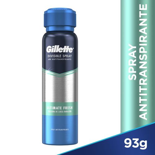 Tudo sobre 'Desodorante Aerosol Gillette Ultimate Fresh Gillette 93g'