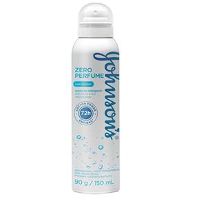 Desodorante Aerosol Johnson's Zero Perfume - 150ml