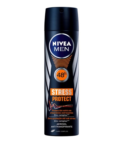 Desodorante Aerosol Masculino Nivea Stress Protect 150Ml