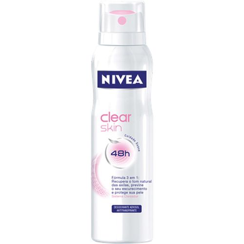 Desodorante Aerosol Nivea 150ml Clear Skin Des Aer Nivea 150ml Clear Skin