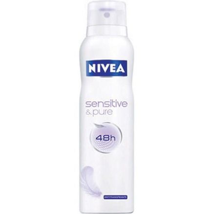 Desodorante Aerosol Nivea Feminino Sensitive Pure 150ml