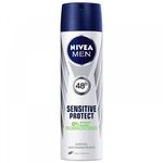 Desodorante Aerosol Nivea For Men Sensitive Protect - 93g