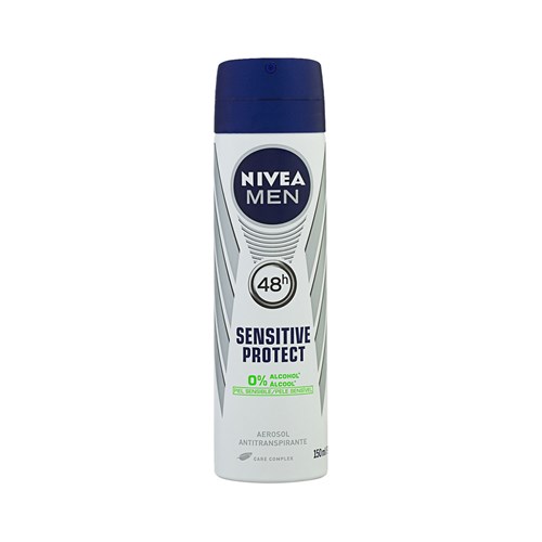 Desodorante Aerosol Nivea Men Sensitive Protect Masculino 150Ml