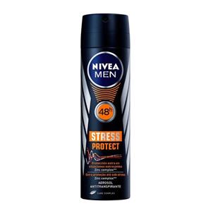 Desodorante Aerosol Nívea Stress Protect Masculino 150ml