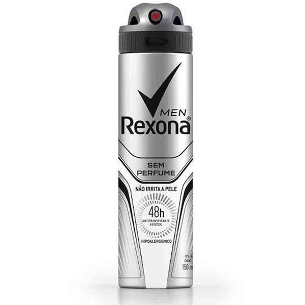 Desodorante Aerosol Rexona Men Sem Perfume 150ml/90g - Unilever