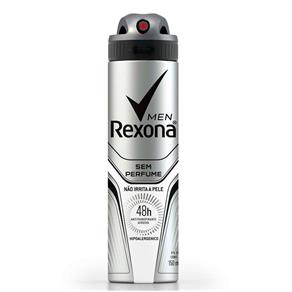 Desodorante Aerosol Rexona Sem Perfume Masculino - 150ml